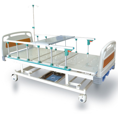 上海躍進03A手搖式病床病人醫(yī)療升降護理床